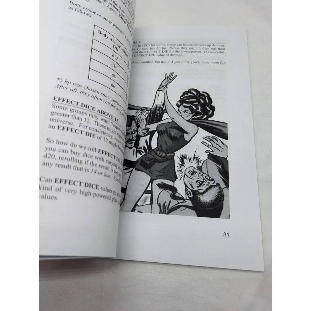 Streamlined Superheroes RPG Book Sharp Mountain Games